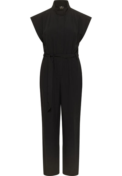 B-WARE DREIMASTER KLASSIK DAMEN JUMPSUIT Gr.L Farbe Schwarz