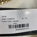 B-WARE FAINA DAMEN STRICKPULLOVER Gr. M/L Farbe Weiss