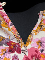 B-WARE usha Damen Bluse Gr. M Farbe WOLLWEISS MEHRFARBIG