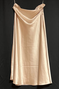 B-WARE DreiMaster Klassik Damen A-Linienrock Gr. M Farbe Champagner