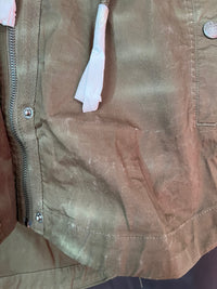 B-WARE DreiMaster Vintage Damen Übergangsjacke Gr. XXL Farbe Moosgrün