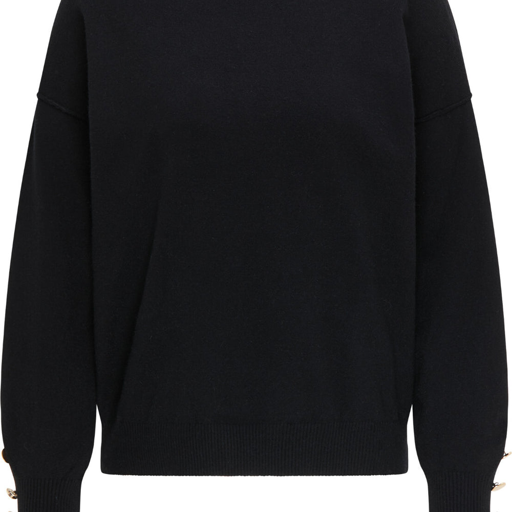 B-WARE FAINA DAMEN SWEATSHIRT Gr. M/L Farbe Schwarz