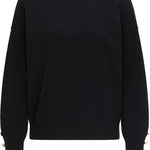 B-WARE FAINA DAMEN SWEATSHIRT Gr. M/L Farbe Schwarz