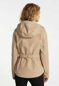 B-WARE DREIMASTER KLASSIK DAMEN REGENJACKE GR.XS FARBE BEIGE