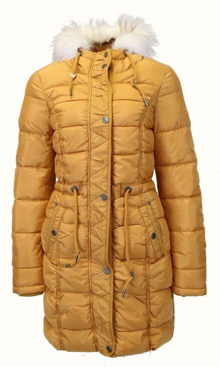 Musterware/Einzelstück DreiMaster DAMEN Maritim Parka GR.S FARBE CURRY