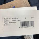 B-WARE DREIMASTER DAMEN PARKA Gr. L Farbe Marine
