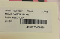 B-WARE MYMO DAMEN JACKE Gr.XS Farbe Hellrosa Outdoorjacke