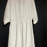 B-WARE DREIMASTER KLASSIK DAMEN KLEID Gr. XL Farbe Wollweiss