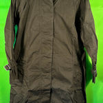 B-WARE DREIMASTER VINTAGE DAMEN ÜBERGANGSJACKE Gr. XS Farbe Moosgrün