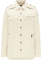 B-WARE DREIMASTER VINTAGE DAMEN BLUSE Gr.XL Farbe Creme