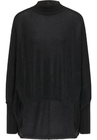 B-WARE FAINA DAMEN SWEATSHIRT Gr. M/L Farbe Schwarz