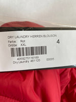 B-WARE DRY LAUNDRY HERREN BLOUSON Gr.XXL FARBE ROT