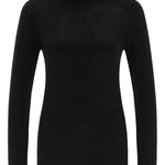 B-WARE DREIMASTER KLASSIK DAMEN PULLOVER Gr. XS/S Farbe Schwarz