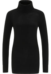 B-WARE DREIMASTER KLASSIK DAMEN PULLOVER Gr. XS/S Farbe Schwarz