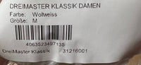 B-WARE DREIMASTER KLASSIK DAMEN BLUSE Gr.M Farbe Wollweiss