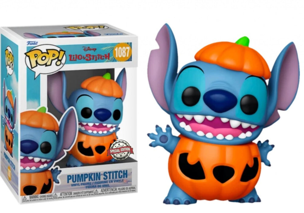 Funko Pop! Disney Lilo und Stitch 1087 Pumpkin Stitch Special Edition 2021 -