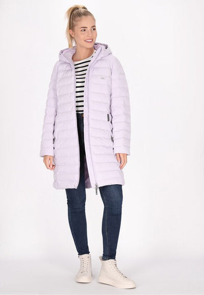 B-WARE - Schmuddelwedda Damen Winterjacke Gr.M Farbe: Pastelllavendel
