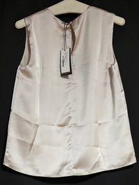 B-WARE DreiMaster Klassik Damen Kurzarmbluse Gr.S Farbe Hellbeige