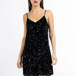 B-WARE FAINA DAMEN KLEID GR.L FARBE SCHWARZ