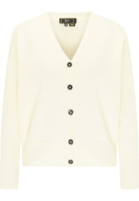 B-WARE FAINA DAMEN STRICKJACKE Gr. XS/S FARBE WOLLWEISS