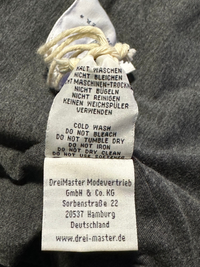 Musterware/Einzelstück …DREIMASTER HERREN BIKER JACKE GR.M FARBE SCHWARZ