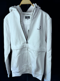 B-WARE DREIMASTER MARITIM HERREN SWEATSHIRT GR.M FARBE WEISS