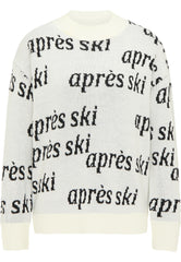 B-WARE MYMO NOW DAMEN SWEATSHIRT Gr. XS/S Farbe WOLLWEISS SCHWARZ