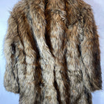 B-WARE FAINA DAMEN MANTEL GR.XS FARBE BRAUN