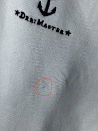 B-WARE DREIMASTER MARITIM HERREN SWEATSHIRT GR.M FARBE WEISS