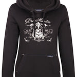 B-WARE DREIMASTER DAMEN HOODIE Gr. M Farbe Schwarz