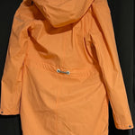 B-WARE SCHMUDDELWEDDA DAMEN REGENMANTEL Gr. S Farbe PFIRSICHORANGE