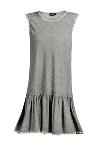 B-WARE DREIMASTER VINTAGE DAMEN KLEID GR.M FARBE DUNKELGRAU