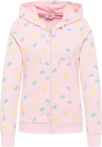 B-WARE MYMO DAMENPULLOVER SWEATJACKE GRÖSSE XL FARBE HELLROSA EIS