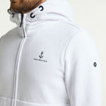 B-WARE DREIMASTER MARITIM HERREN SWEATSHIRT GR.M FARBE WEISS