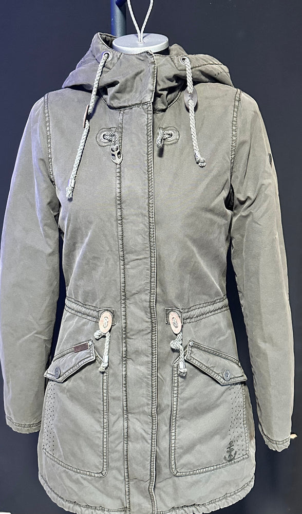 Musterware/Einzelstück...DREIMASTER MÄDELS PARKA GR.S FARBE: OLIV