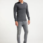 B-WARE PETROL INDUSTRIES HERREN PULLOVER GR.M FARBE RAVEN GREY