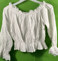 B-WARE MYMO DAMEN BLUSE Gr. S Farbe Weiss