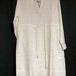 B-WARE DreiMaster Vintage Damen Kleid Gr. S Farbe Weiss