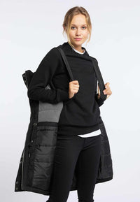 B-WARE USHA BLUE DAMEN PARKA GR.S FARBE SCHWARZ