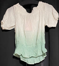 B-WARE MYMO DAMEN TOP Gr. XS Farbe Weiss Wasser