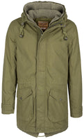 B-WARE DREIMASTER HERREN PARKA Gr. XL Farbe Oliv