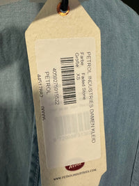 B-WARE PETROL INDUSTRIES DAMEN KLEID GR.XS FARBE FADED STONE