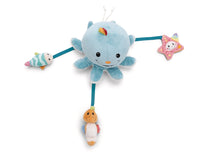Neu Nici Badekuscheltier Oktopus Octily inkl. 3 Spielfiguren in Geschenkbox