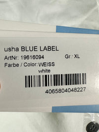 B-WARE USHA BLUE LABEL DAMEN BLUSE Gr. XL Farbe Weiss
