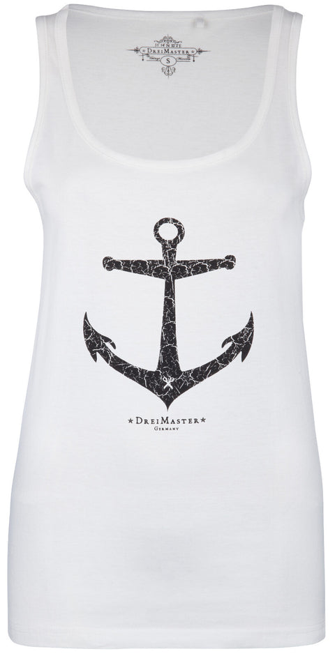 B-WARE DREIMASTER DAMEN TOP Gr. XS Farbe Wollweiss