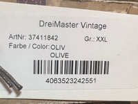 B-WARE DREIMASTER VINTAGE DAMEN HEMD Gr.XXL Farbe Oliv