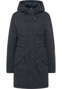 B-WARE DreiMaster Vintage Damen Winterparka Gr. M Farbe Graphit Marine