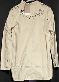 B-WARE DREIMASTER VINTAGE DAMEN BLUSE Gr.XL Farbe Creme