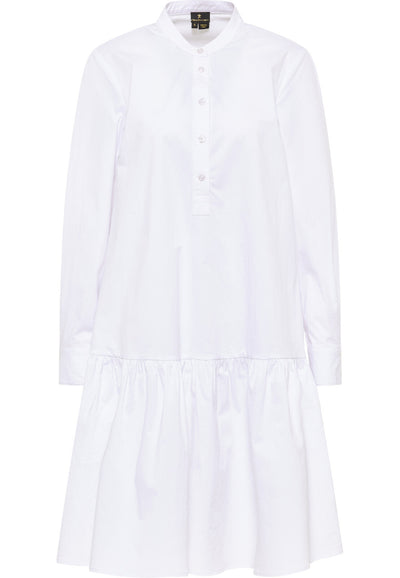 B-WARE DREIMASTER KLASSIK DAMEN KLEID Gr.M Farbe Weiss