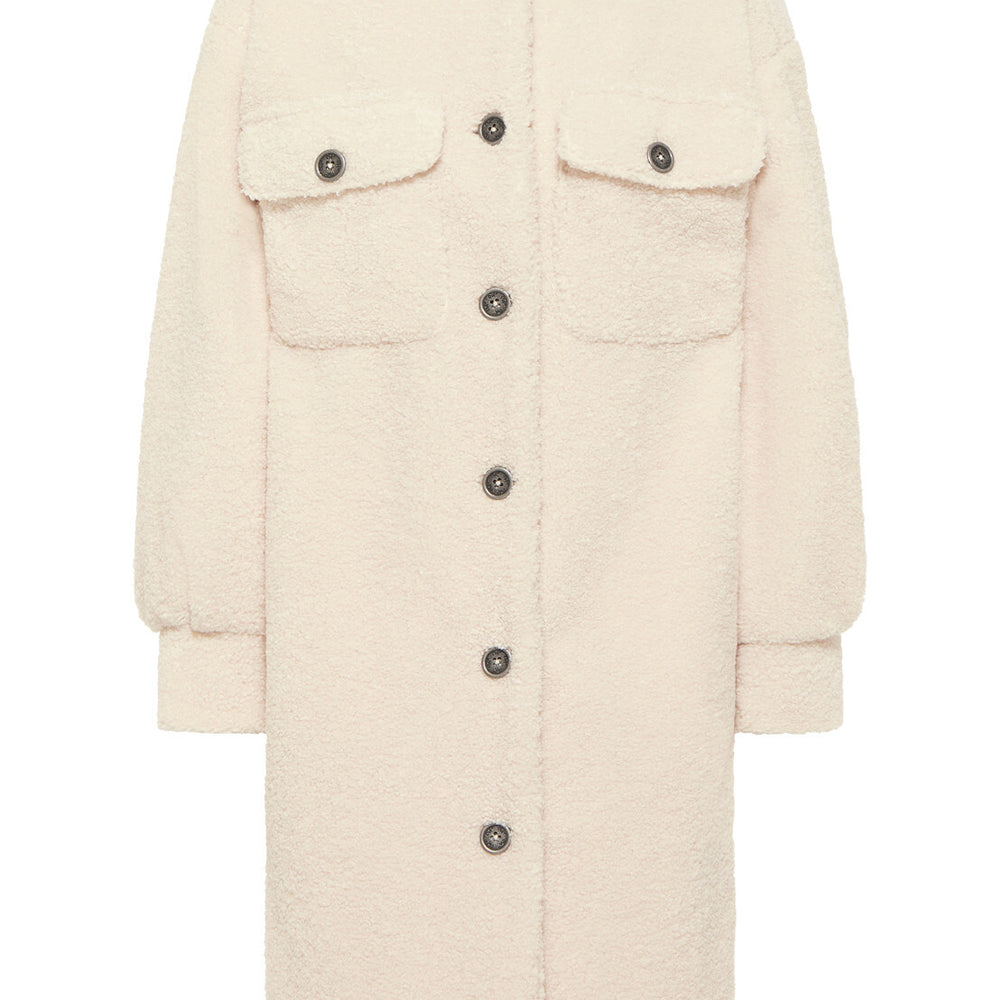 B-WARE MYMO DAMEN MANTEL Gr. XS Farbe Wollweiss